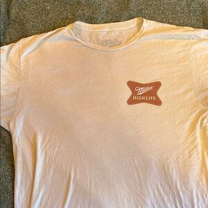 Miller High Life Cream T-Shirt